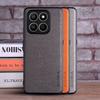 Роскошный Текстильный Кожаный Чехол для Honor X9D X7D 400 lite 400 Pro 400 Smart 400 5G Мягкий ТПУ с Жестким Поликарбонатом 3-в-1 Материал Чехол для Телефона