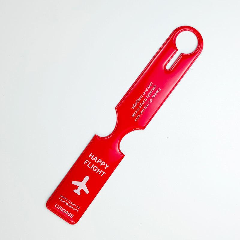 ПВХ Авиационные Бирки для Багажа Бирки для Посадки Бирки для Багажа Противопотерянные Бирки для Чемодана Бирка для Багажа Имя ID Адрес Бирка Аксессуары для Путешествий