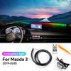 Front Windshield 137cm Control Remote Symphony Lamp For Mazda 3 BP Axela      2024 2025 Car LED Ambient RGB
