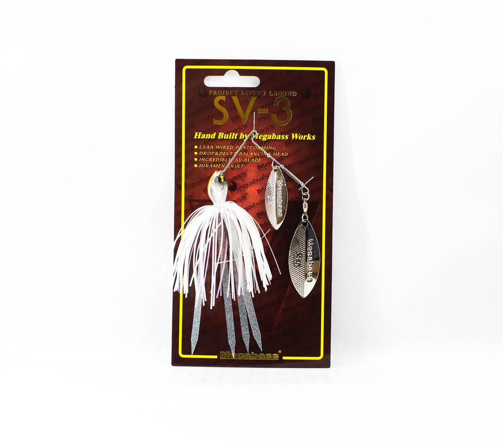 Megabass Спиннербейт SV 3 3/8 унции Жемчужный Шад (3448)