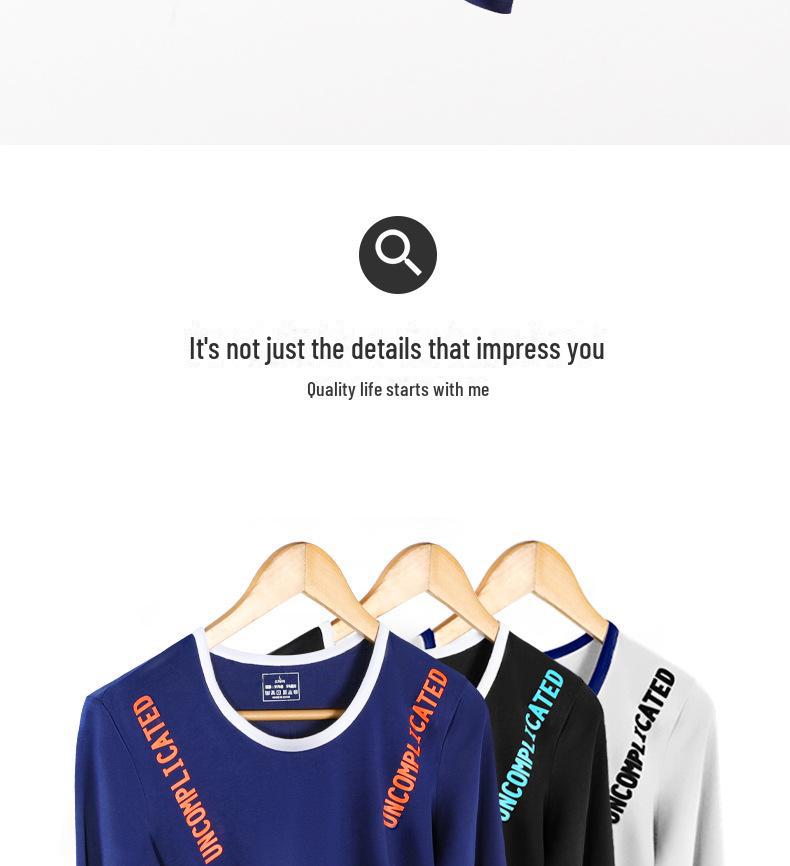 Легкий мужской хлопковый топ с круглым вырезом — удобное, дышащее, однотонное базовое нижнее белье на осень.