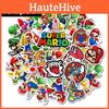 Cartoon 50 Pcs Super Mario Stickers Toys For Children Game Sticker Luggage Decal
