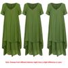 Новое модное женское повседневное свободное платье сплошного цвета с коротким рукавом в стиле бохо летнее длинное платье макси