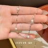 Серебряный стерлинговый кулон-чокер Cui Yan S925 в корейском стиле с жемчугом - Весна/Лето Роскошный звездный чокер для женщин 20026
