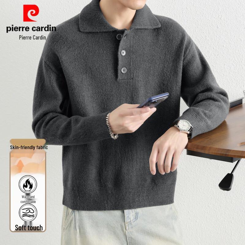 Pierre Cardin Men's Knit Polo Sweater
