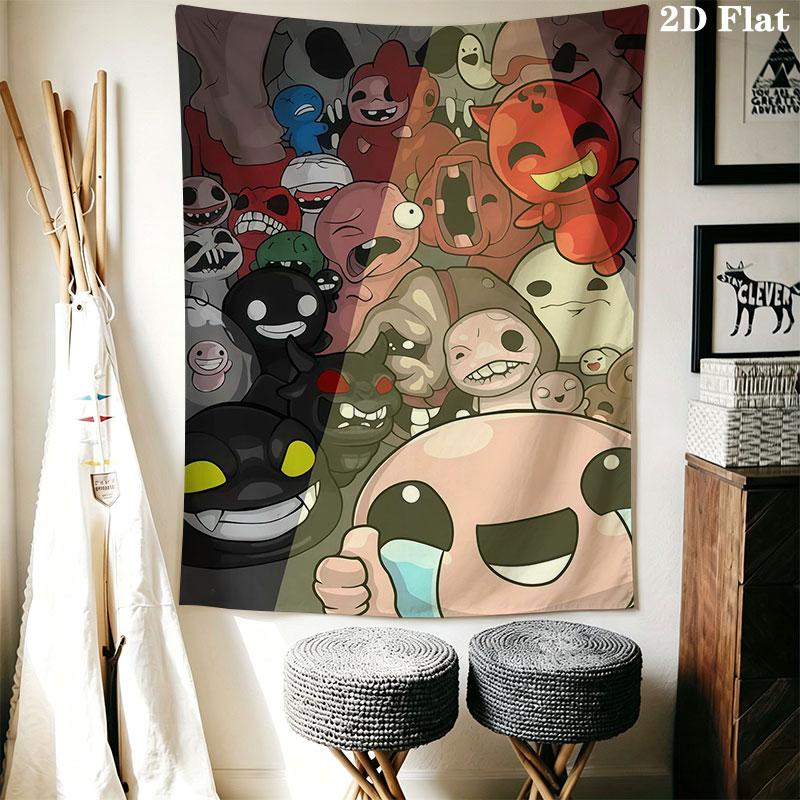 Isaac Wall Hanging Printed Fabric Blanket Decorative Tapestries for Bedroom Living Room Home Decor