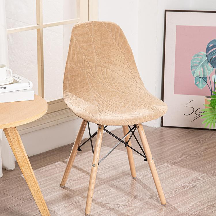 Universal Elastic Stretch Chair Cover Waterproof Anti Slip Wear Resistant Seat Protector For Dining Room