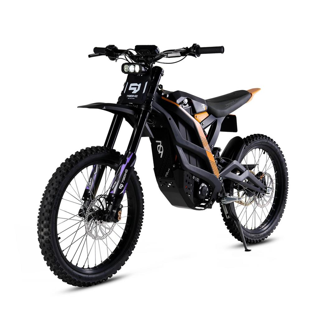79BIKE Electric Motorcycle 5000W Motor Power 72V35AH Battery 19 * 1.4-inch Tires Maximum Speed 85KM/H Range 100KM Off-road Mountain Electric Bicycle