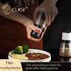 1 Pcs Black Pepper Grinder Household Manual Rose Salt Supplementary Food Grinding Bottle Hand Twisted Pepper Powder Bottle