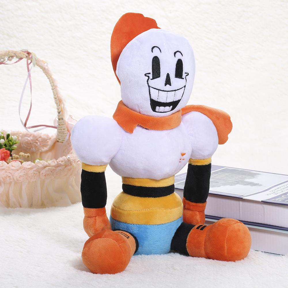 Плюшевые игрушки Undertale Рыбья Сестра Подсолнух Санс и Папирус Подушка Фигурка Детский Подарок Папирус