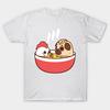 Unisex Fashion TShirt Chicken Noodle Puglie Print TShirt Plus Size S-5XL T-Shirt 100%Cotton Tops O Neck Short Sleeve Tees