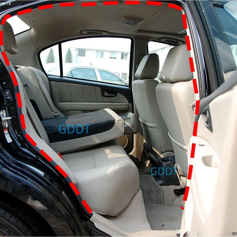 1 Piece Door Rubber for Suzuki SX4 Sedan 2006-2014 Door Inner Weatherstrip Seal for SX4 Saloon Door Protector Rubber No Clips