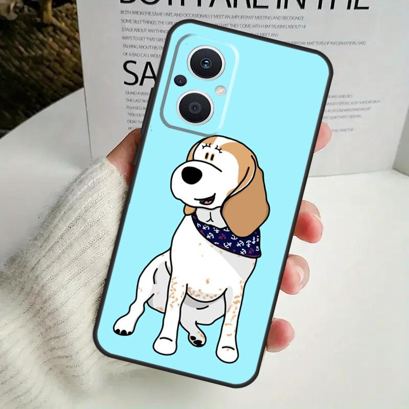 Beagle Dog Case For OPPO Reno 8 7 6 5 4 Lite 8T 5Z 4Z 10 11F OPPO Find X5 X6 Pro X2 Neo X3 Lite Cover