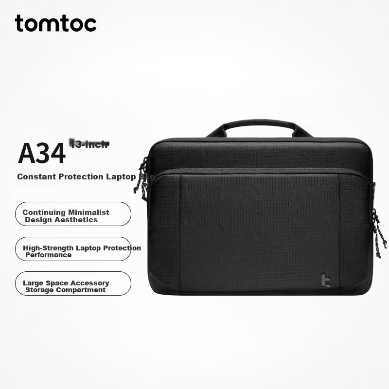 tomtoc Легкая противоударная сумка для ноутбука 13 дюймов для MacBook Air M5/Neo A34