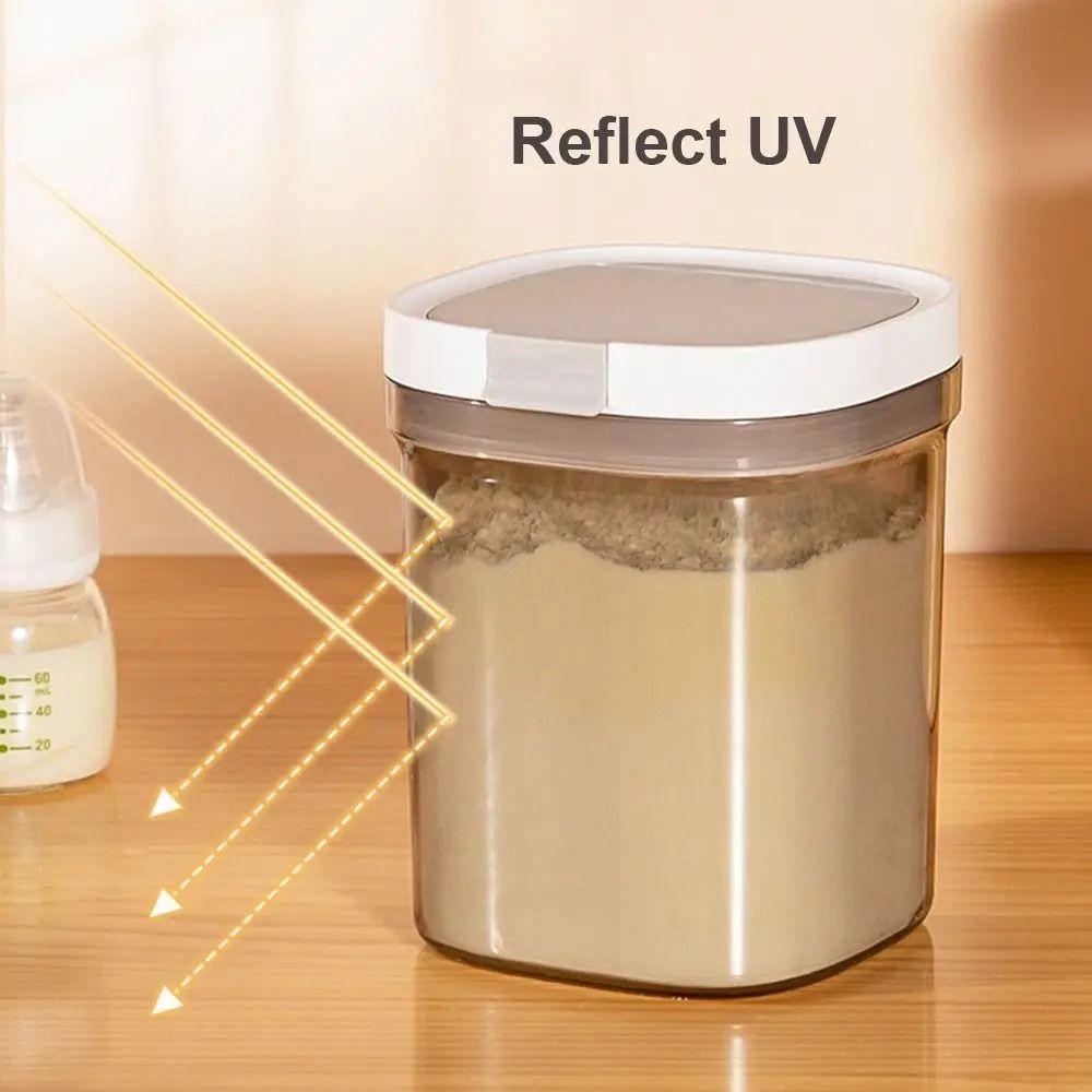 Reusable Milk Powder Jar UV-Resistant Airtight Container Multi-purpose Coffee Bean Can  Kids