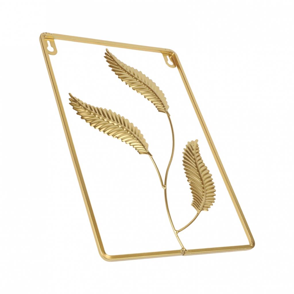 Золотой лист настенное украшение украшение для гостиной настенный декор