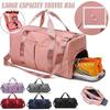 Outdoor Waterproof Nylon Sports Gym Bags Men Women Training Fitness Travel Handbag Yoga Mat Sport Bag