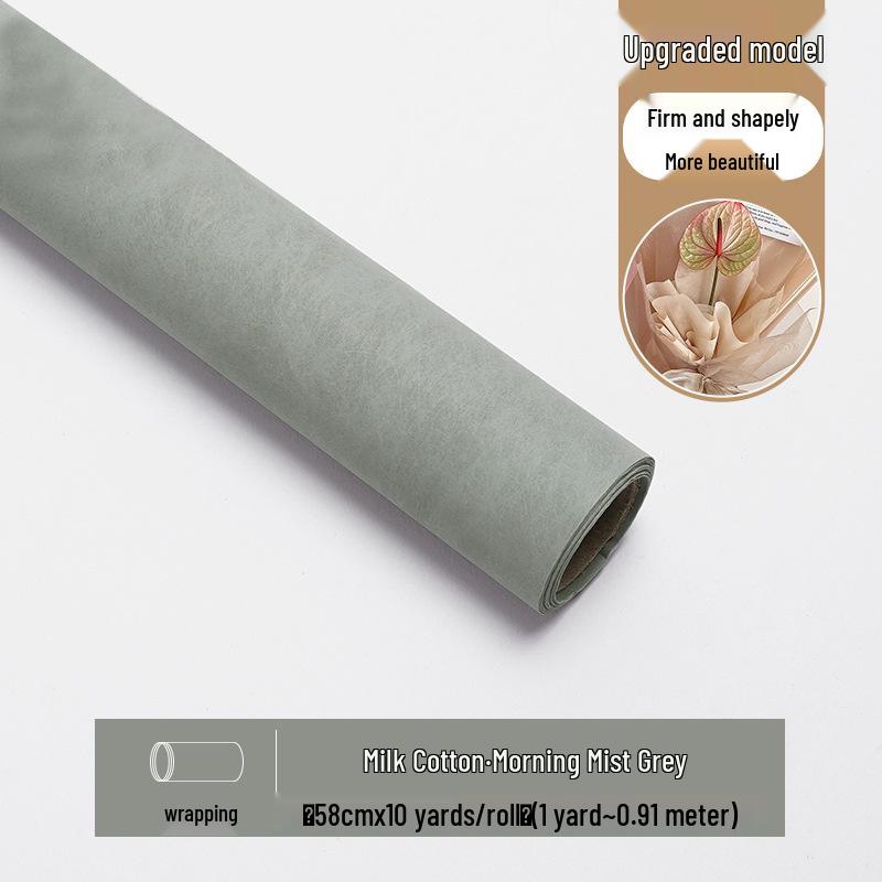 Водонепроницаемая съемная хлопковая бумага для упаковки цветочных букетов.