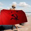 СССР Советский Микрофибра Печатный Пляжное полотенце Альпинизм Йога Пляж Плавание Бег Впитывающее Мягкое полотенце