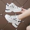 2024 Women's Breathable Mesh Platform Sneakers Spring/Autumn Casual Lace Up Ladies Running Shoes Comfortable Low Top Sport Shoes