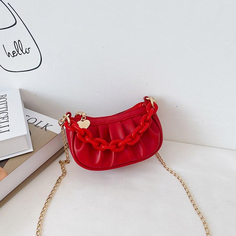 Детские сумки на плечо из искусственной кожи, детские сумки-мессенджеры, плиссированные модные сумки для маленьких девочек, милая сумка через плечо для родителей и детей, детский кошелек для монет