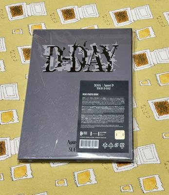 [Б/У] Мини-фотобук SUGA Agust D TOUR D-DAY