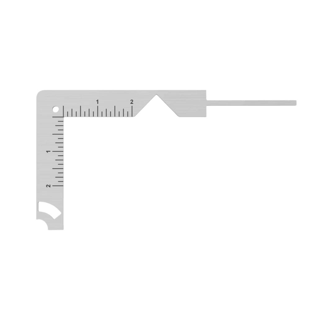 Multi-Function Book Cover Positioning Ruler 5-in-1 Gauge Ruler Durable Book Cover Guide