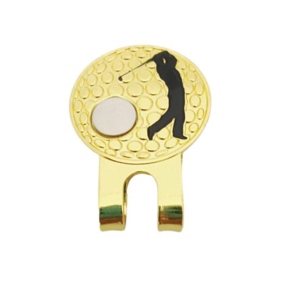 Зажим для шляпы для гольфа, магнитный держатель для мяча для гольфа, мужские и женские шляпы для гольфа, брюки, сумки, козырьки, ремни, металлический зажим, аксессуары для гольфа, подарок для энтузиастов