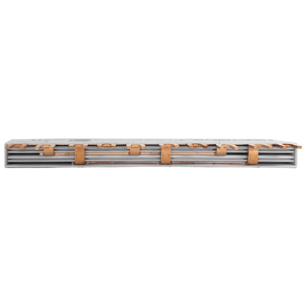 Szyna Łączeniowa Grzebieniowa Trójfazowa 10 Modułów 12Mm2 80A