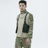 Double Shoulder Strap Multi-Pocket Outdoor Anti-Theft Tactical Fishing Bag Waterproof PU Multi-Purpose Men's Crossbody Bags