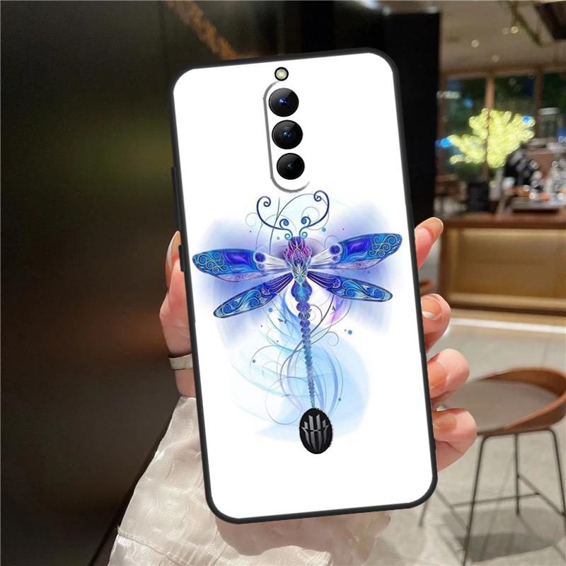 Dragonfly Phone Case For ZTE Nubia Red Magic 9 Pro Plus 6 7 8 Pro 6S 7S 8S Pro Plus 5G 5S 6R Cover