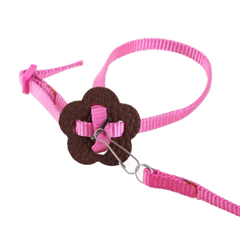 Adjustable Bird Harness Leash 120cm Length Bird Flying Harness Pet Bird Harness Outdoor Flying
