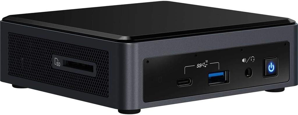Восстановленный Intel NUC 10 Performance Kit Процессор Intel Core 10-го поколения Windows Microsoft Office 16 ГБ LPDDR4 512 ГБ M2 USB Мини-настольный ПК - i3-10110U