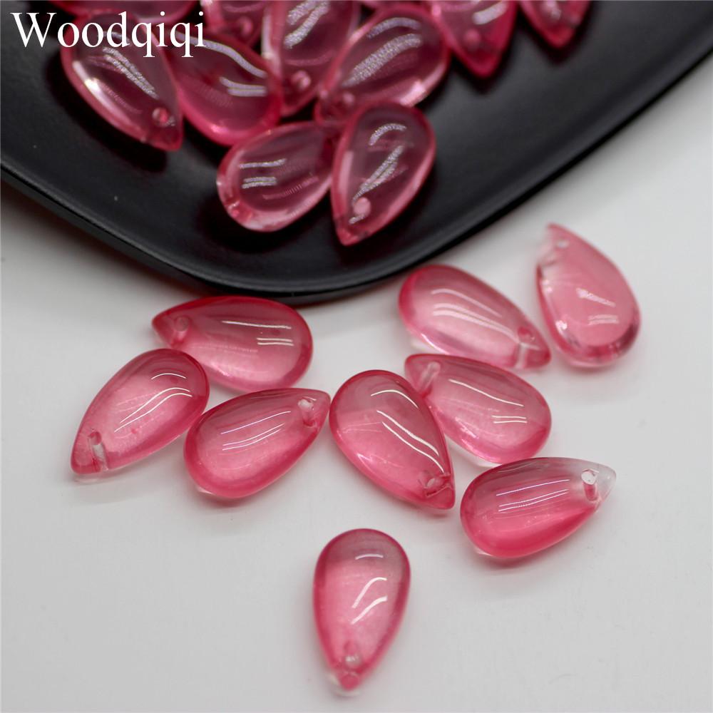 7x14 мм 50 шт. Изготовление ювелирных изделий своими руками, ручная работа, высококачественные цветные хрустальные стеклянные бусины-капли, изящные ювелирные изделия