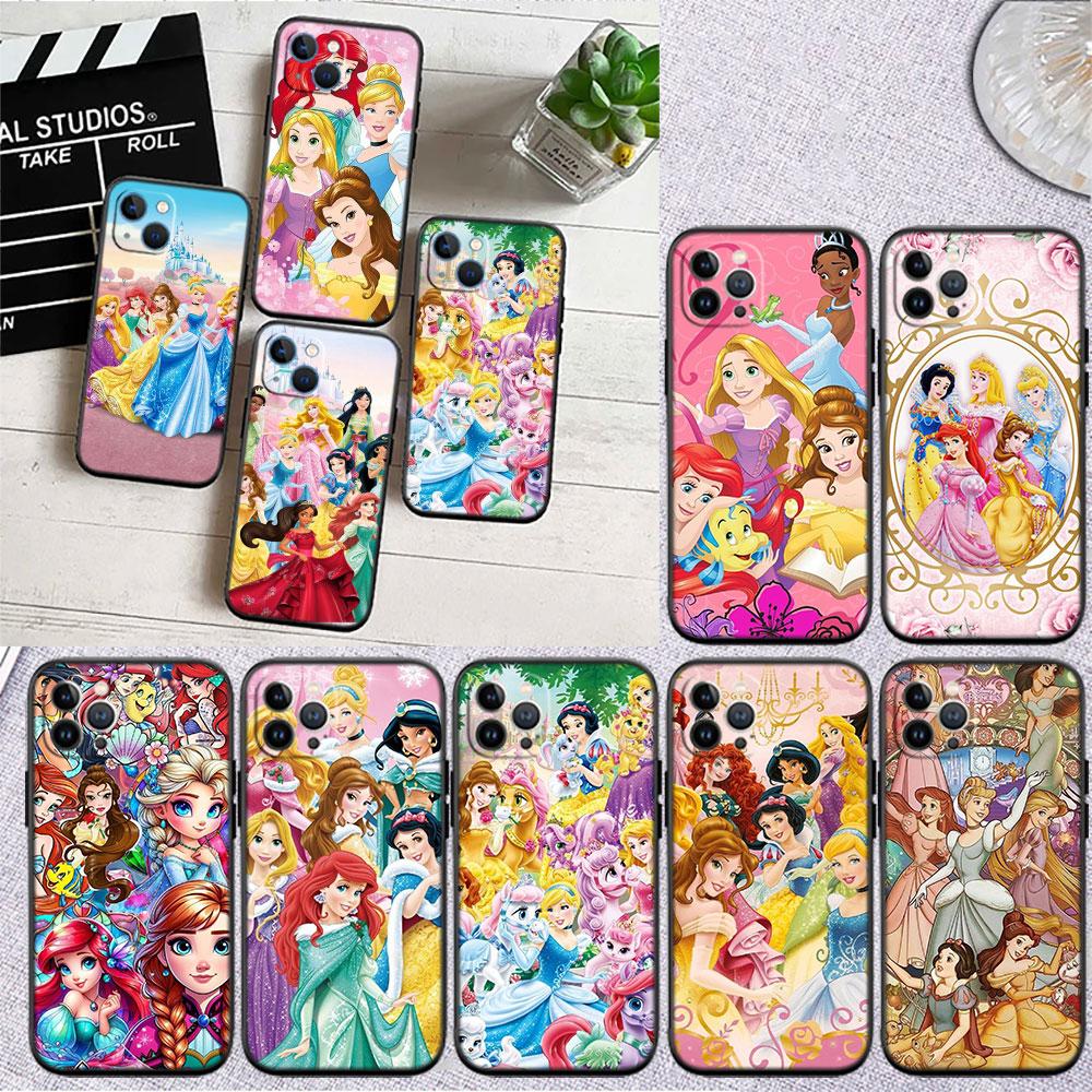 CJ42 Мягкий чехол для телефона Disney Princess для Samsung Galaxy Note 10 20 S23 S24 S25 Ultra FE Plus Edge Lite A02S A35 A07 A17