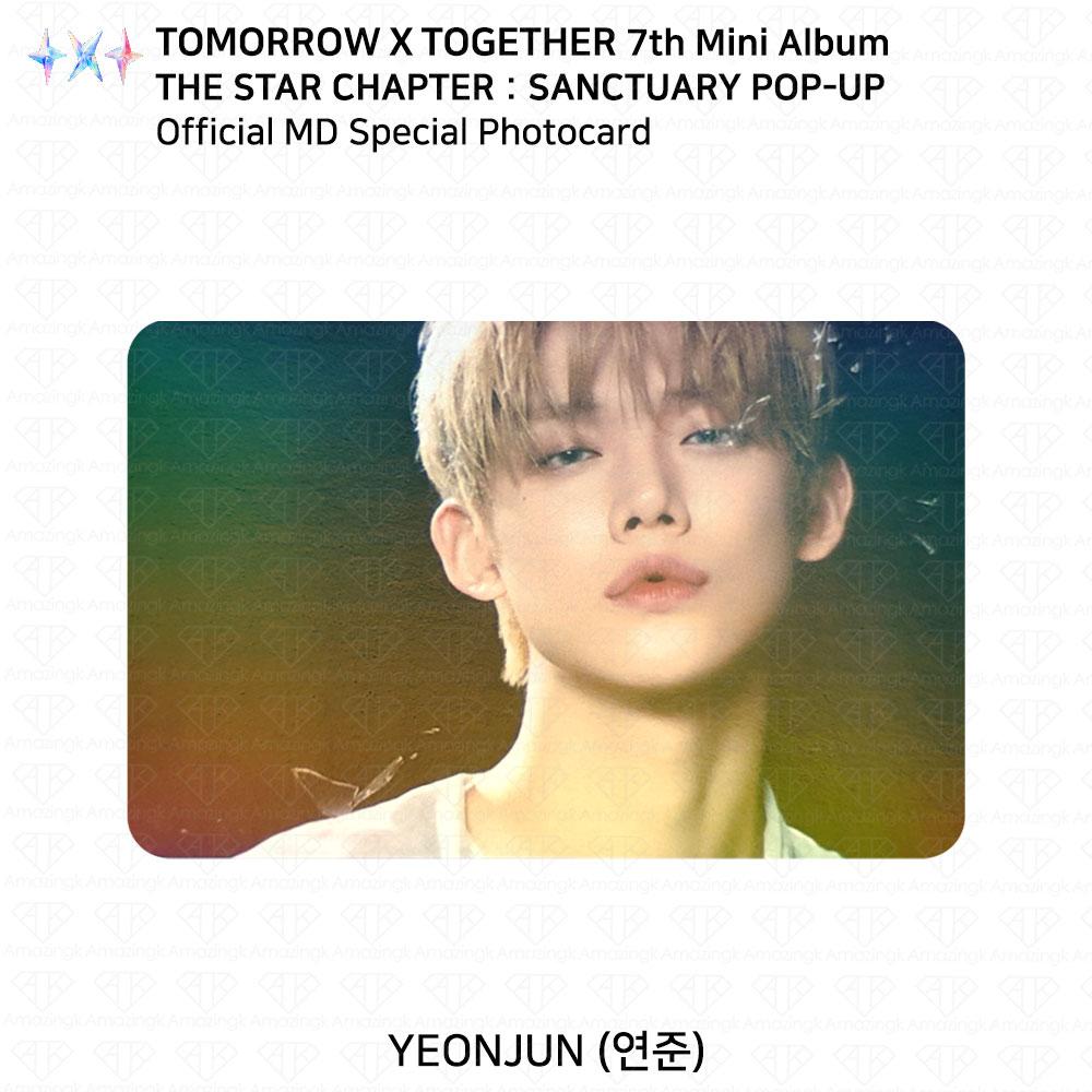 TXT 7-й мини-альбом The Star Chapter : SANCTUARY POP-UP MD Специальная фотокарточка