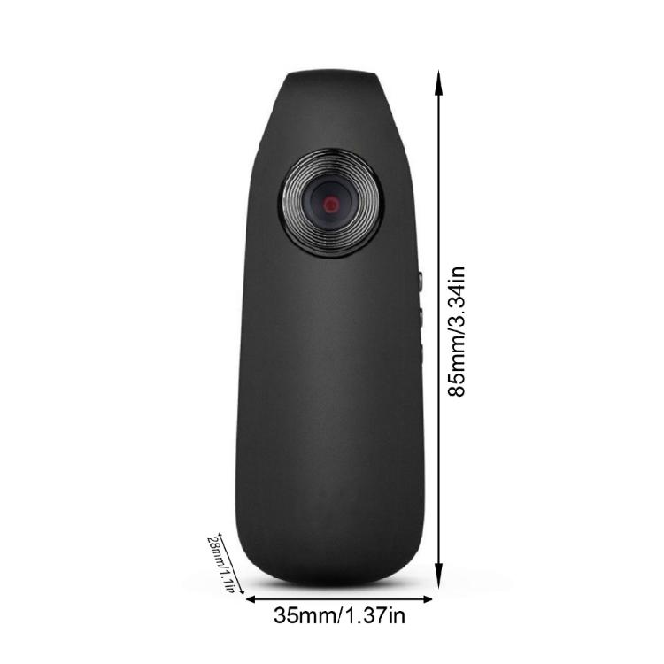 Advanced Magnetic Body Camera 1080P Wearable Camcorder Motion Activated Continuous Cycle Recording Travel Accessory