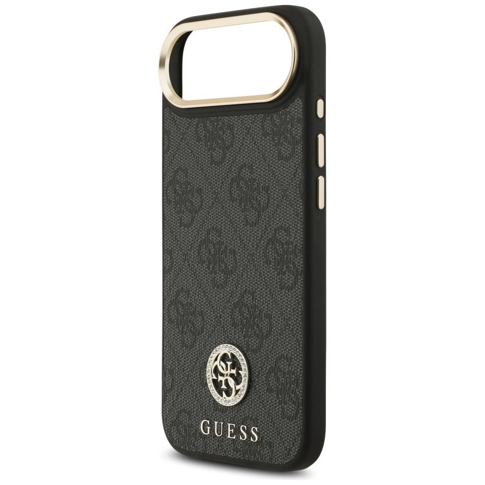 Guess 4G Strass Logo MagSafe Case for iPhone Air Black