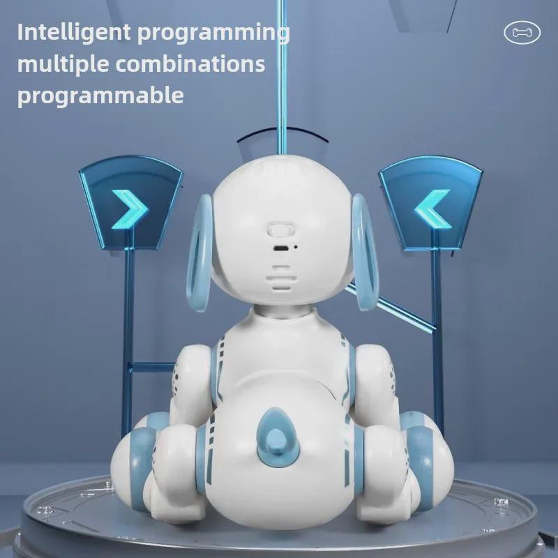 «Интеллектуальная роботизированная собака Yingjia 6601»: Развивающая игрушка для раннего обучения детей.