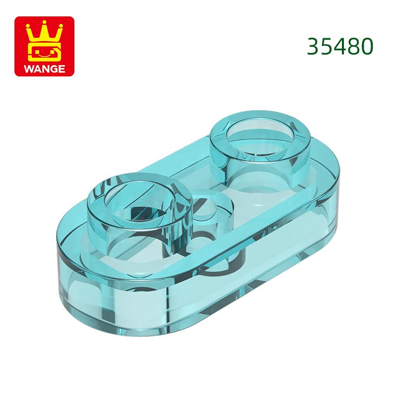 Нетоксичный 370 шт./лот 35480 Круглый 1x2 Открытый штырек Короткий круглый с 2 отверстиями Блок Moc Цветные Аксессуары Совместимые с Кирпичиком DIY Игрушки