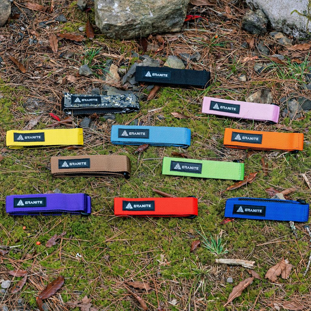 Granite Rockband MTB Frame Carrier Straps for Inner Tubes and Bike Tool Kits Compatible with Mountain Cross and Road Bikes - - Bicycles, Bikes, Bikes,