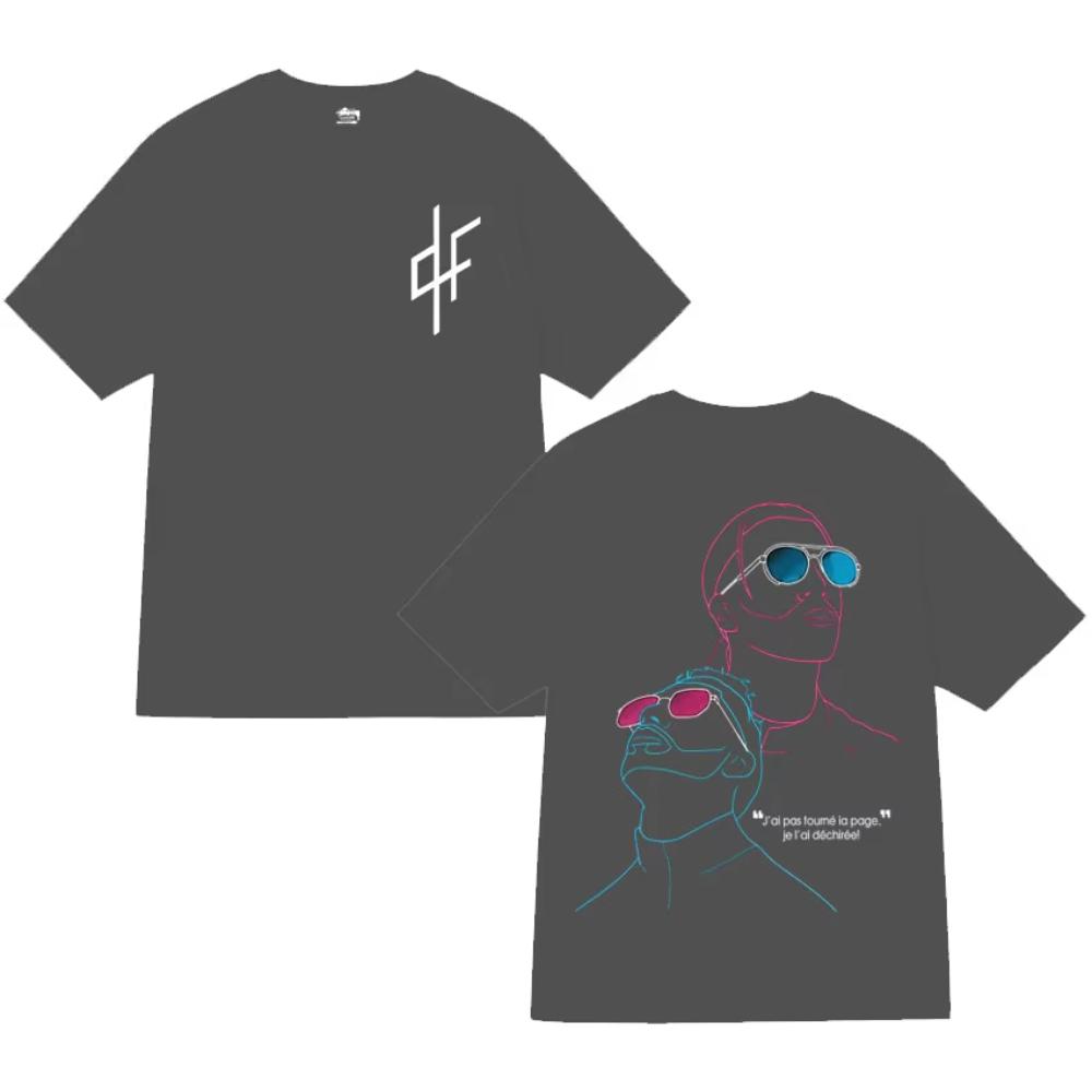 Французский рэпер PNL Футболки с графическим принтом Мужские Женские Комфорт Мода Высокое качество Футболки Летняя Оверсайз Повседневная Свободная Футболка