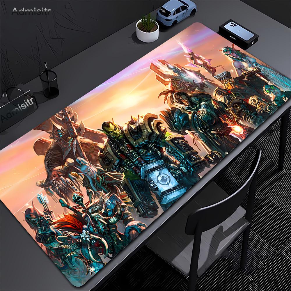Игровой коврик для мыши World of Warcraft Игровой коврик для мыши ПК Компьютерные аксессуары Настольный коврик Xxl Игровые коврики Настольный коврик Офисные коврики для мыши