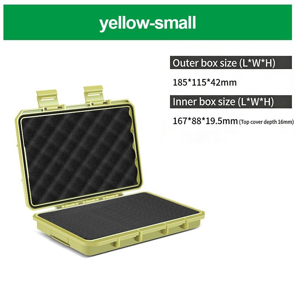 Organizer Sealed Storage Box Shock Resistant Tool Storage Box Outdoor Camping