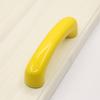 Colorful Design Brass Ceramic Handle Comfortable Feel Drawer Handle  Home Furniture