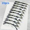 10Pcs Reading Glasses for Women Men Casual Blue Light Blocking Glasses Chic Lightweight Eyeglasses