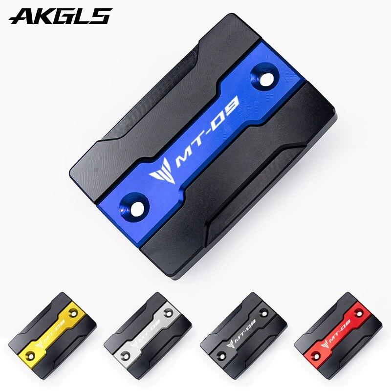 Для Yamaha MT-09 MT 09 mt09 FZ09 2014-2022 детали мотоцикла передняя и задняя крышка бака тормозной жидкости, крышка бачка