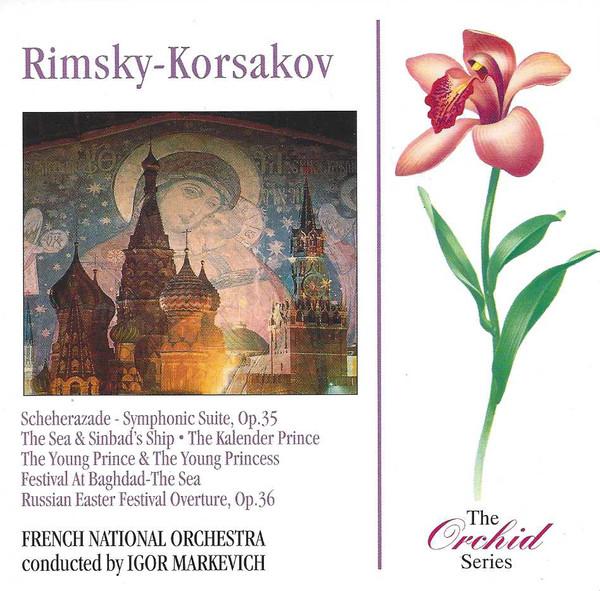 CD МАРКЕВИЧ; ФРАНЦУЗСКИЙ НЕТ - Маркевич/FNO Римский-Корсаков : Sh ORCD11031 Орхидея Сери 1994 Не Япония Классический Б/У