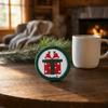Trivet Christmas Cup Mat Heat Resistant Pot Table Mat Rustic Nordic Insulated Mat  Holiday
