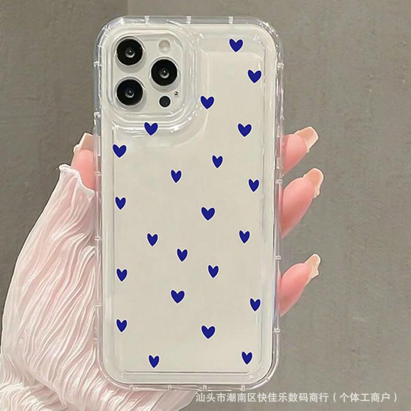 Полный экран простая любовь для iPhone11/12/13/14/15PROMAX Apple 16 подушка безопасности защита от падения X/XS